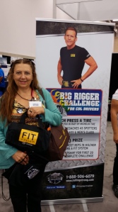 One of the contest winners with her FIT system.