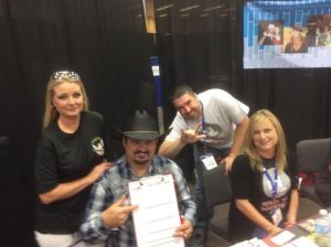 Tony and Misty Justice registering at GATS